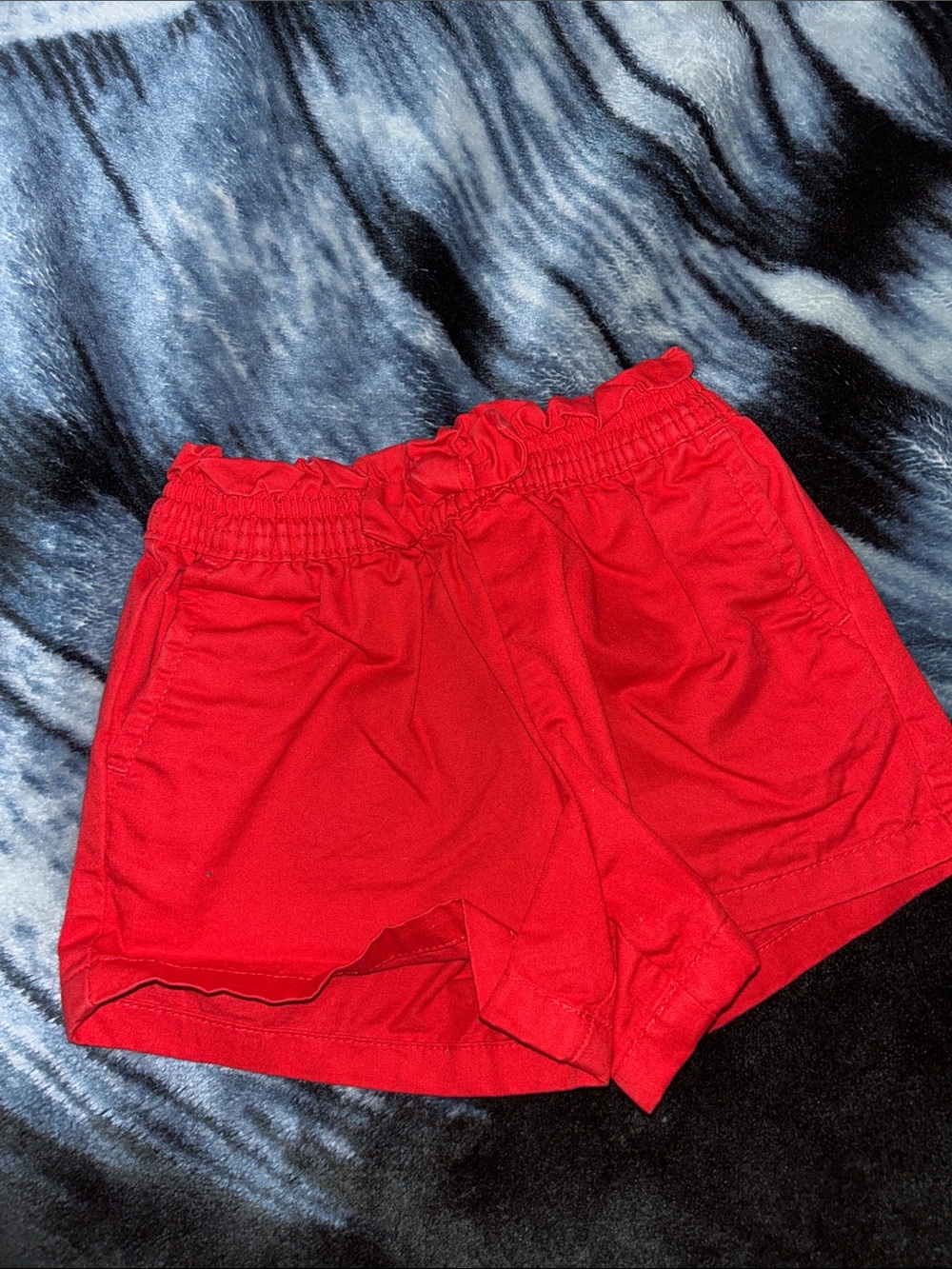 Carter's Bright Red Elastic-Waist Girls' Shorts